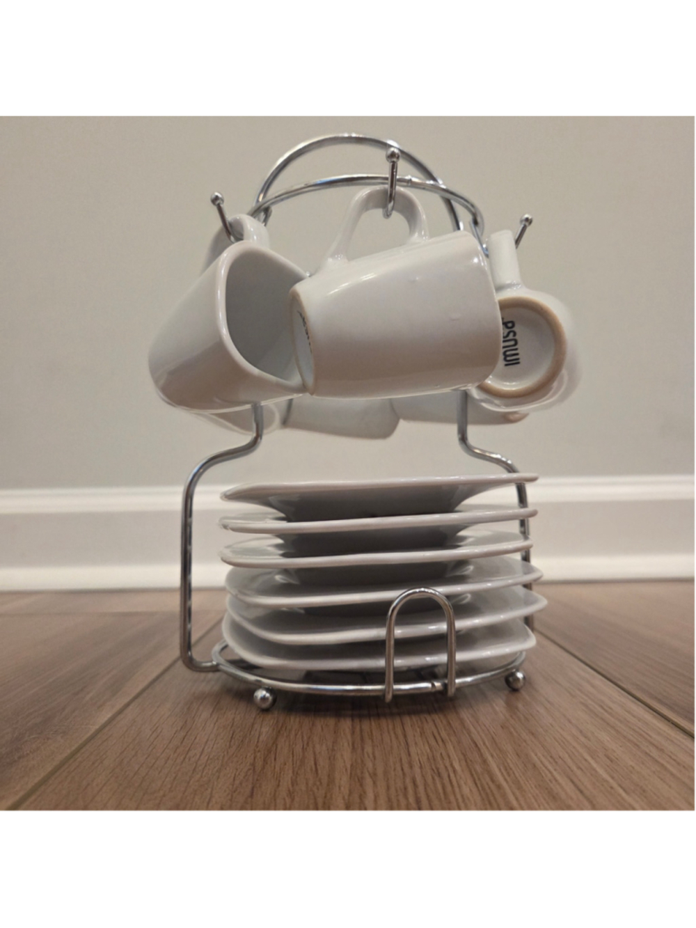 Imusa Coffee & Tea Accessory Set One Size White and Silver